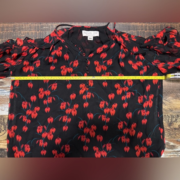 Cold Shoulder Blouse by Rachel Zoe - Picture 6 of 10